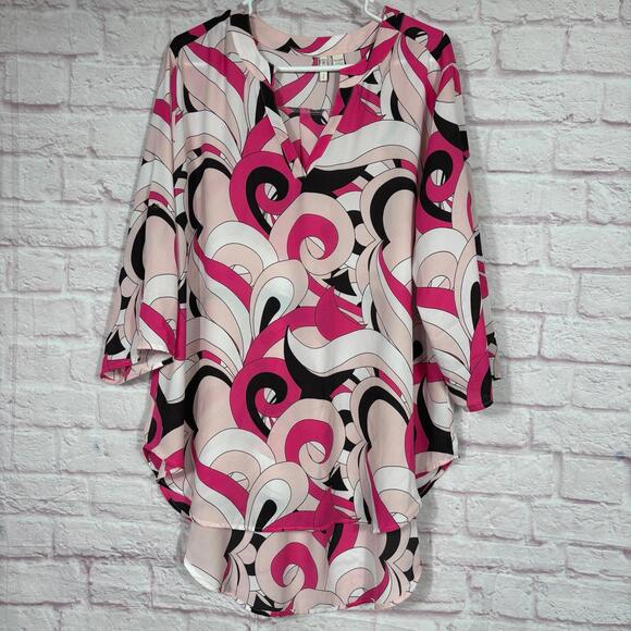 Cato Tops - Cato Women's Plus Size 18/20 Abstract Print Blouse